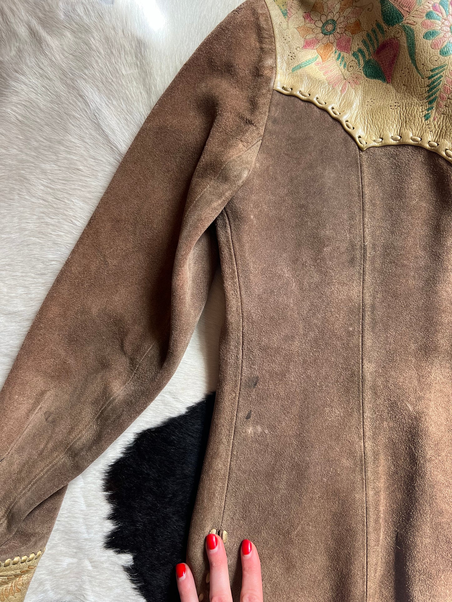 Rare 1970s CHAR suede jacket