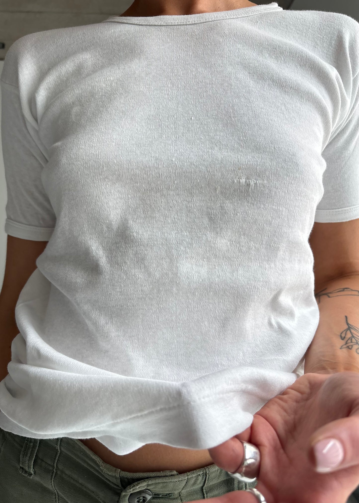 70s cotton tshirt