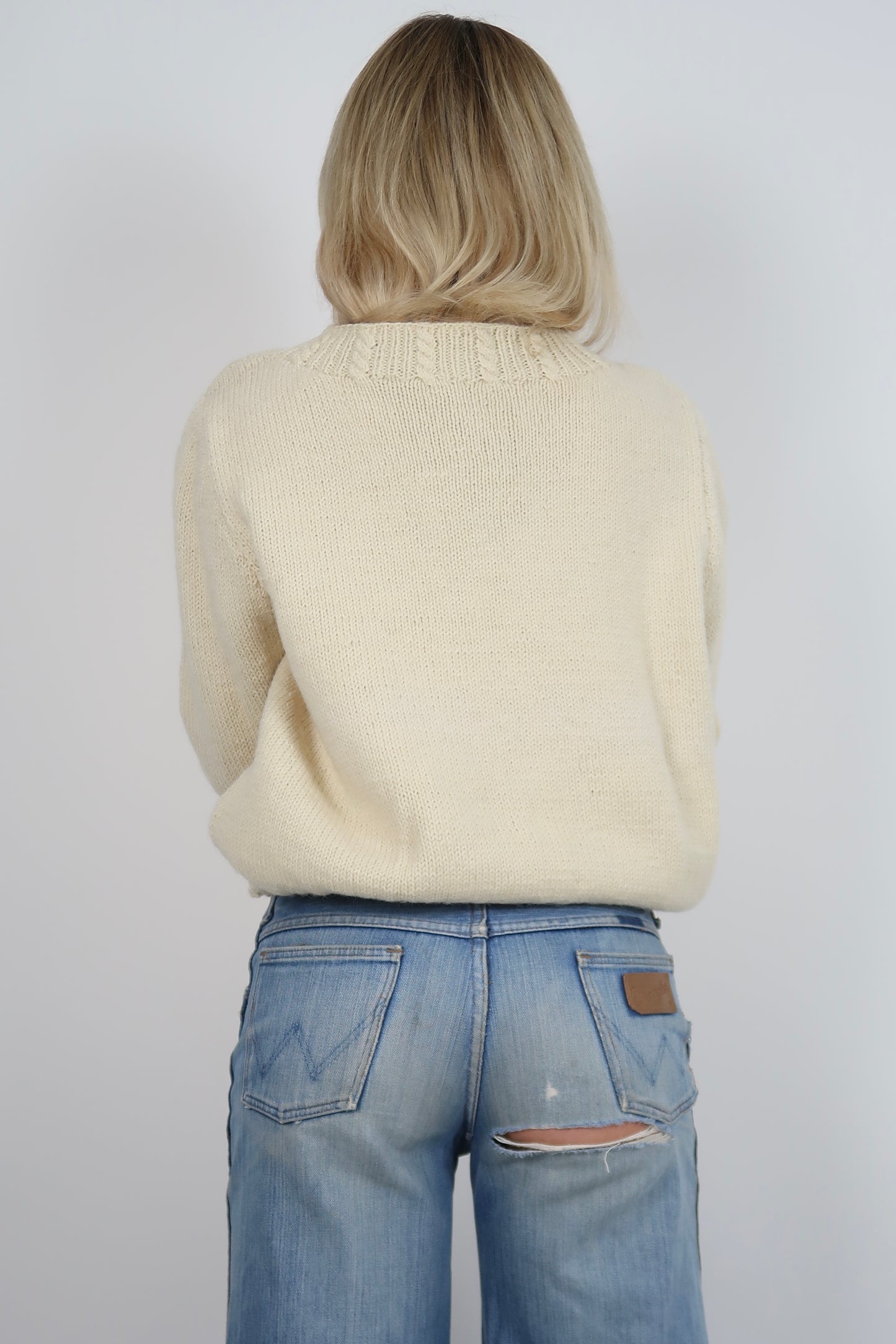 1950s handknit jumper