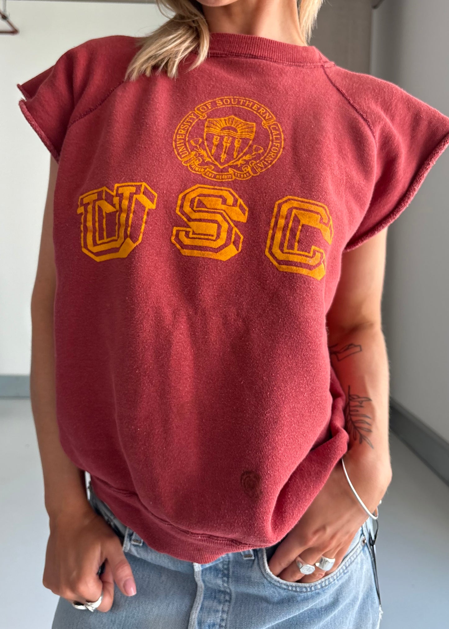 60S CUT OFF SWEATSHIRT