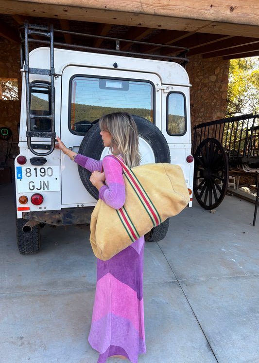 PINK TERRY VELOUR MAXI