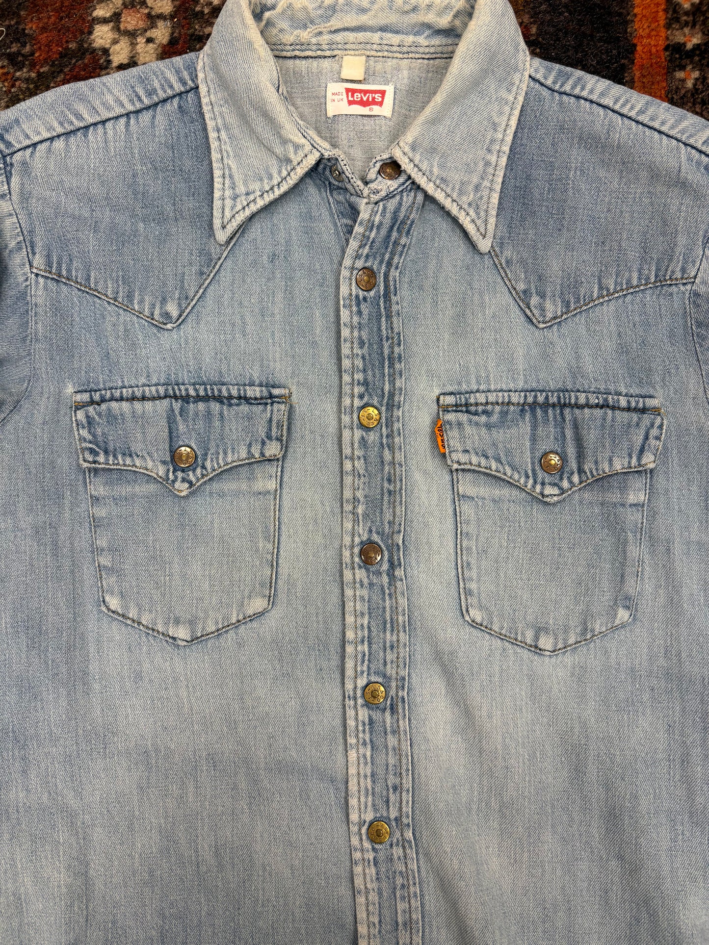 1970s Levi’s orange tab shirt