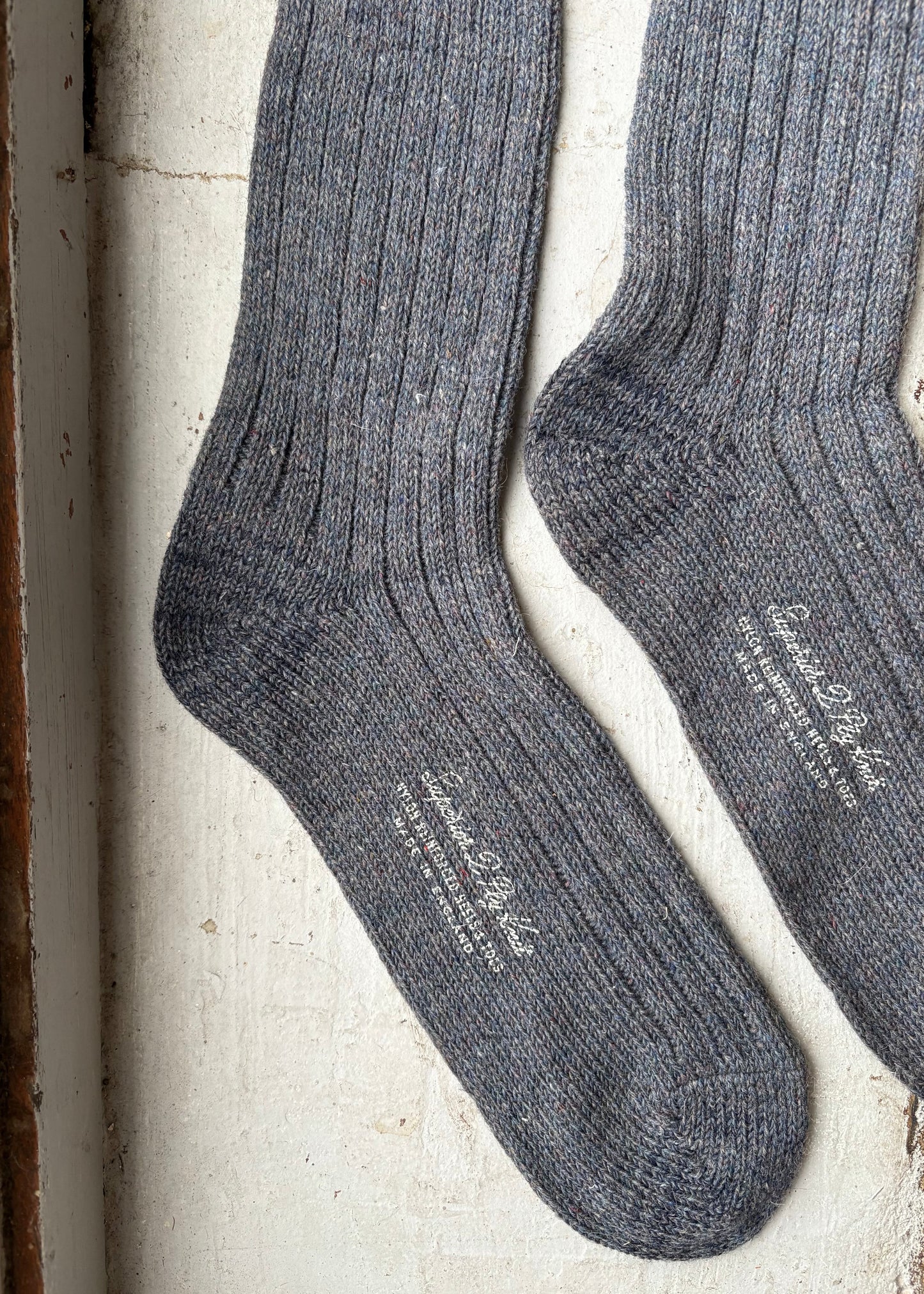 50s wool boot socks