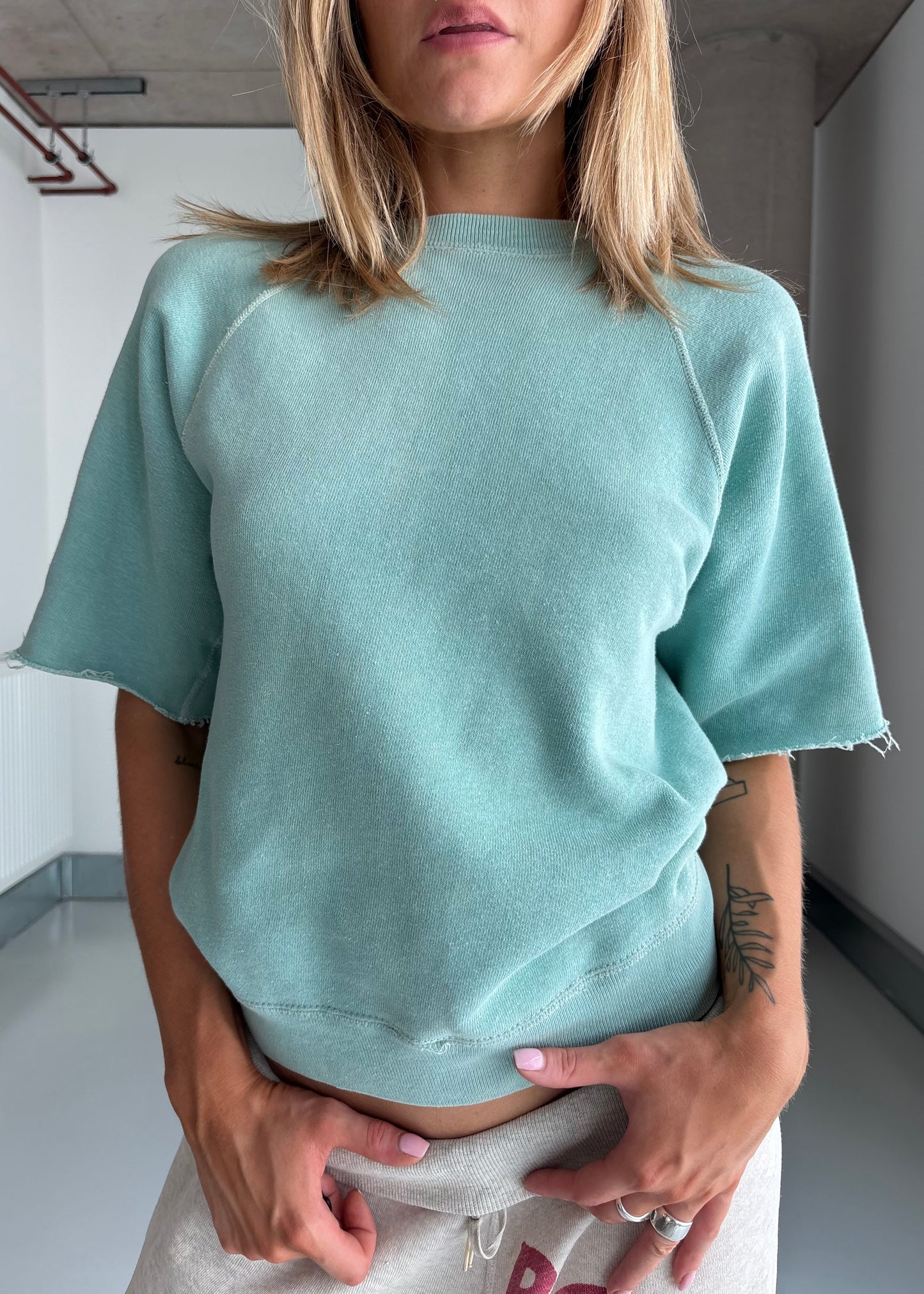 60S MINT GREEN SWEAT