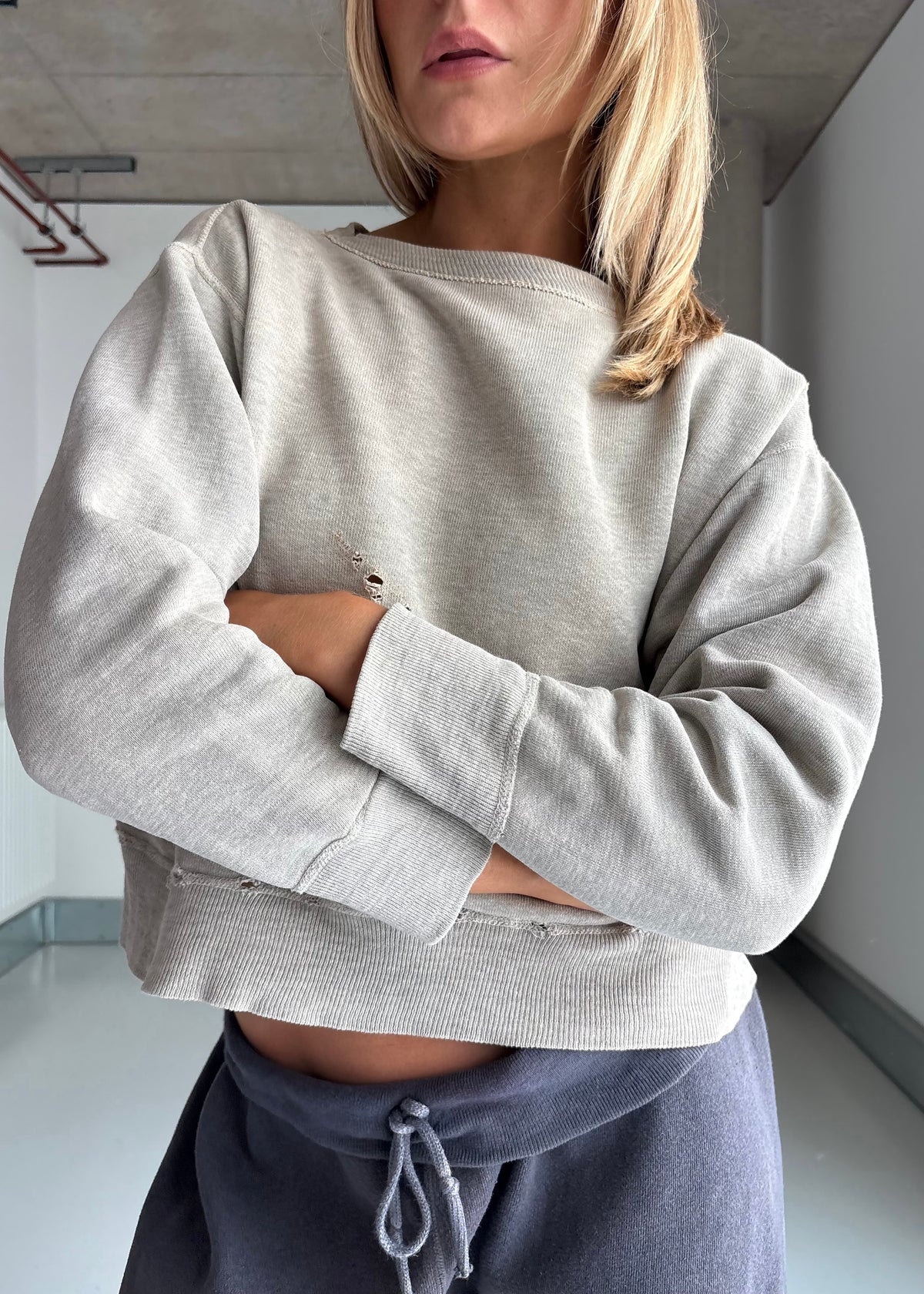 1950s GREY SWEATSHIRT