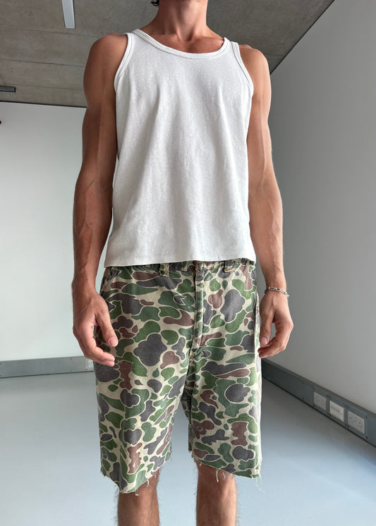 60s camo shorts