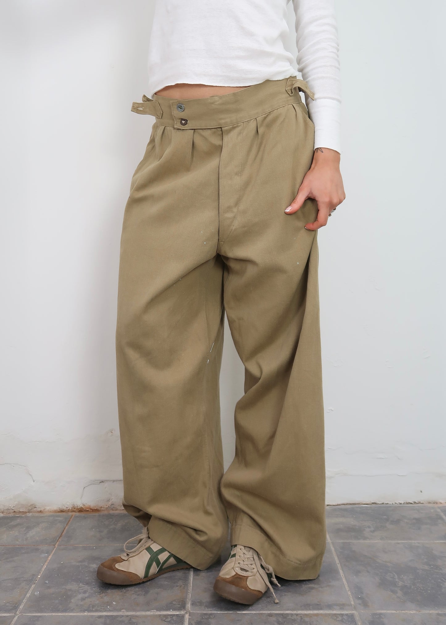 1940s Indian British army pants