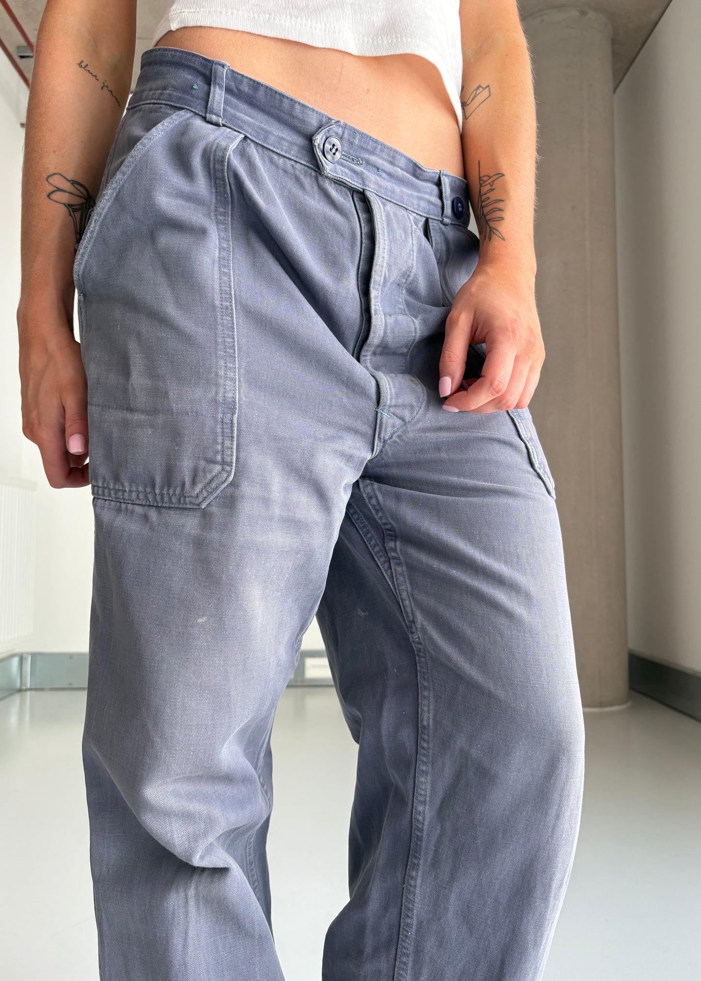 FADED WORK PANTS