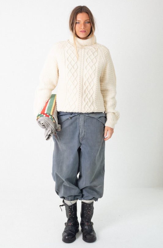 70S HAND KNIT CREAM