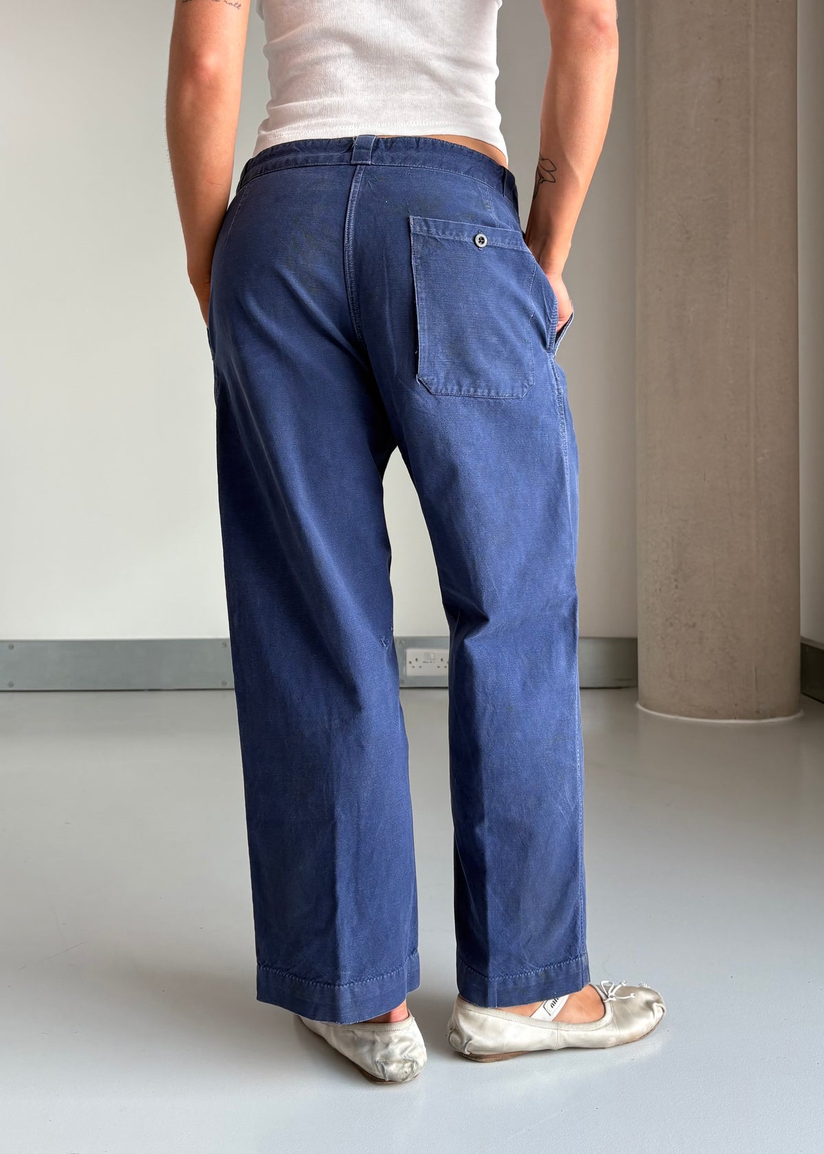 50s french work pants