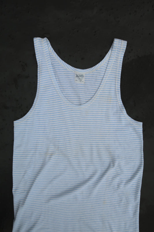 60s Blue stripe tank