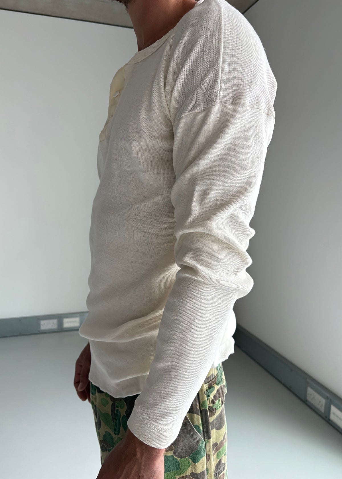70S COTTON HENLEY