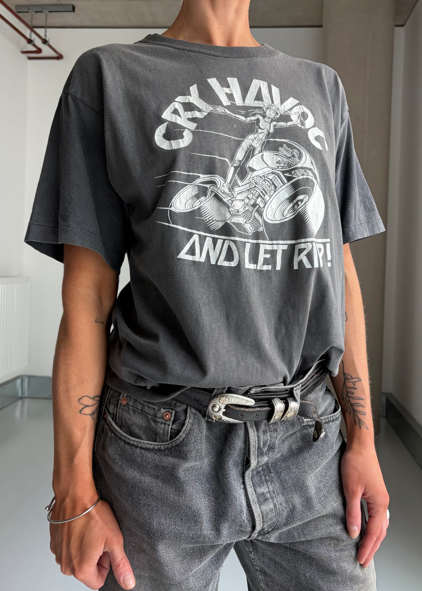 80S BIKER TEE