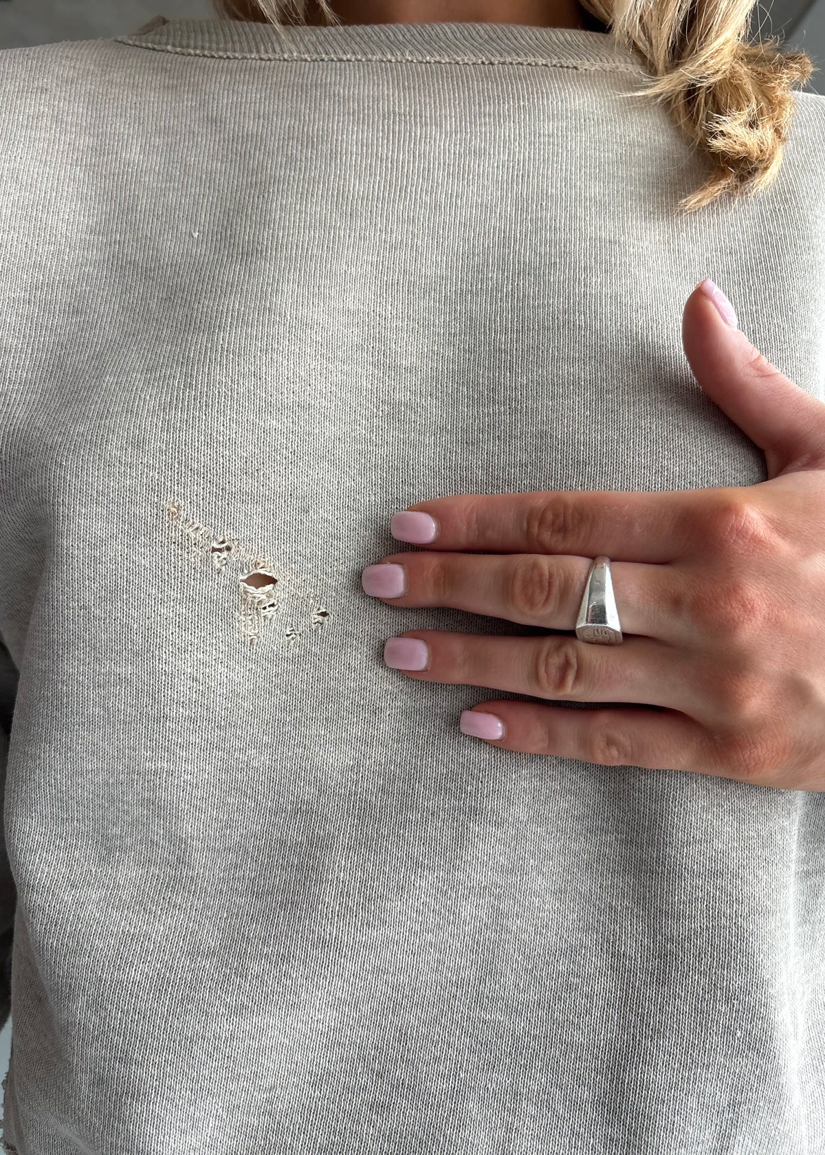 1950s GREY SWEATSHIRT