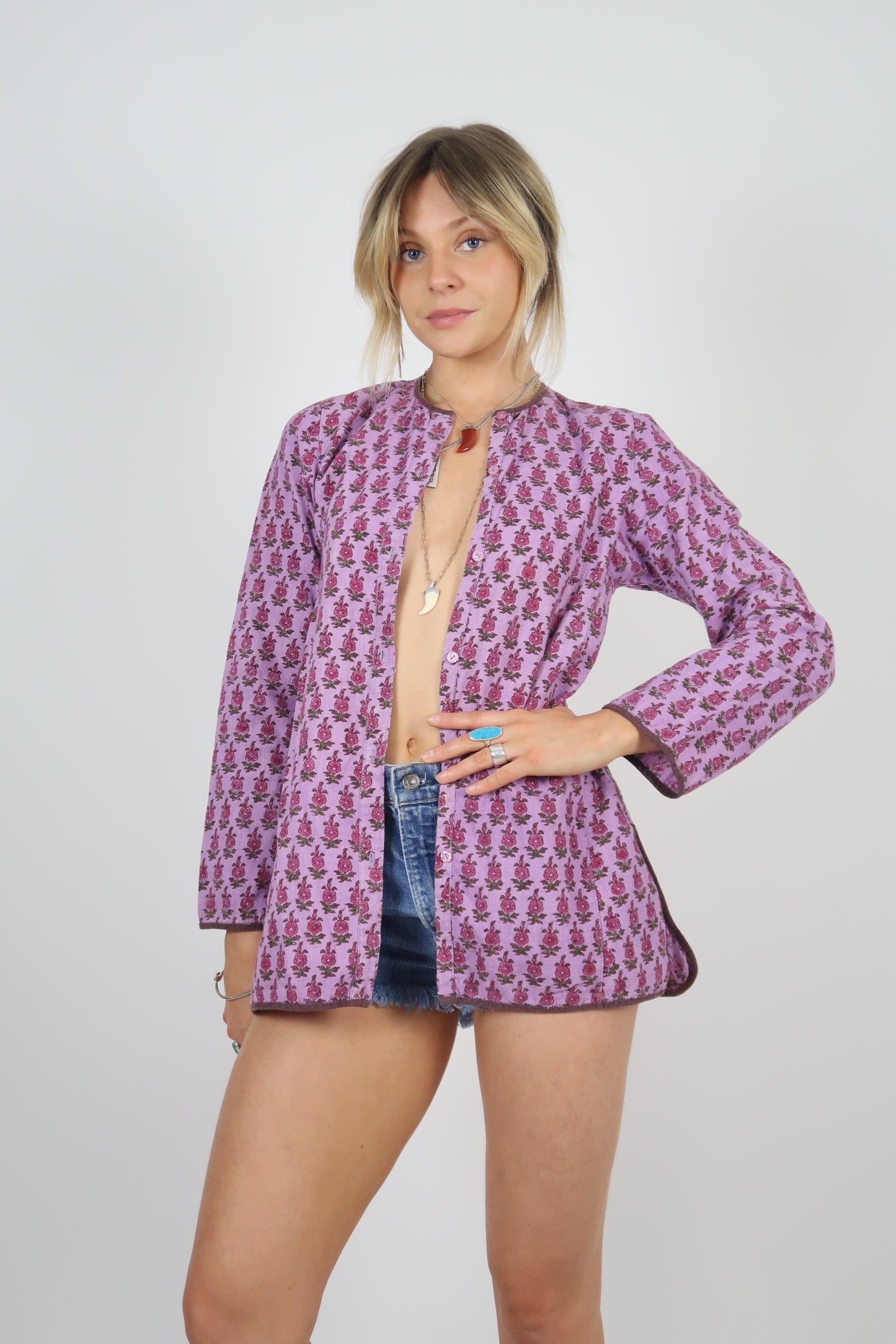 1970s Anohki cotton shirt
