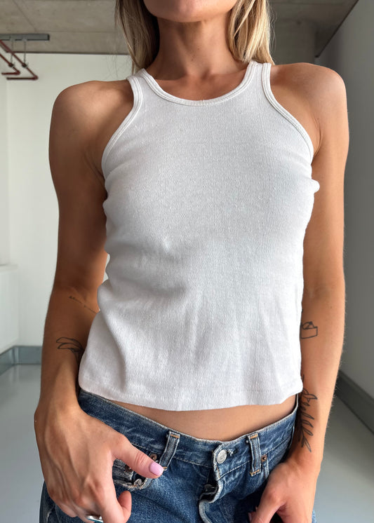 1950S WHITE VEST