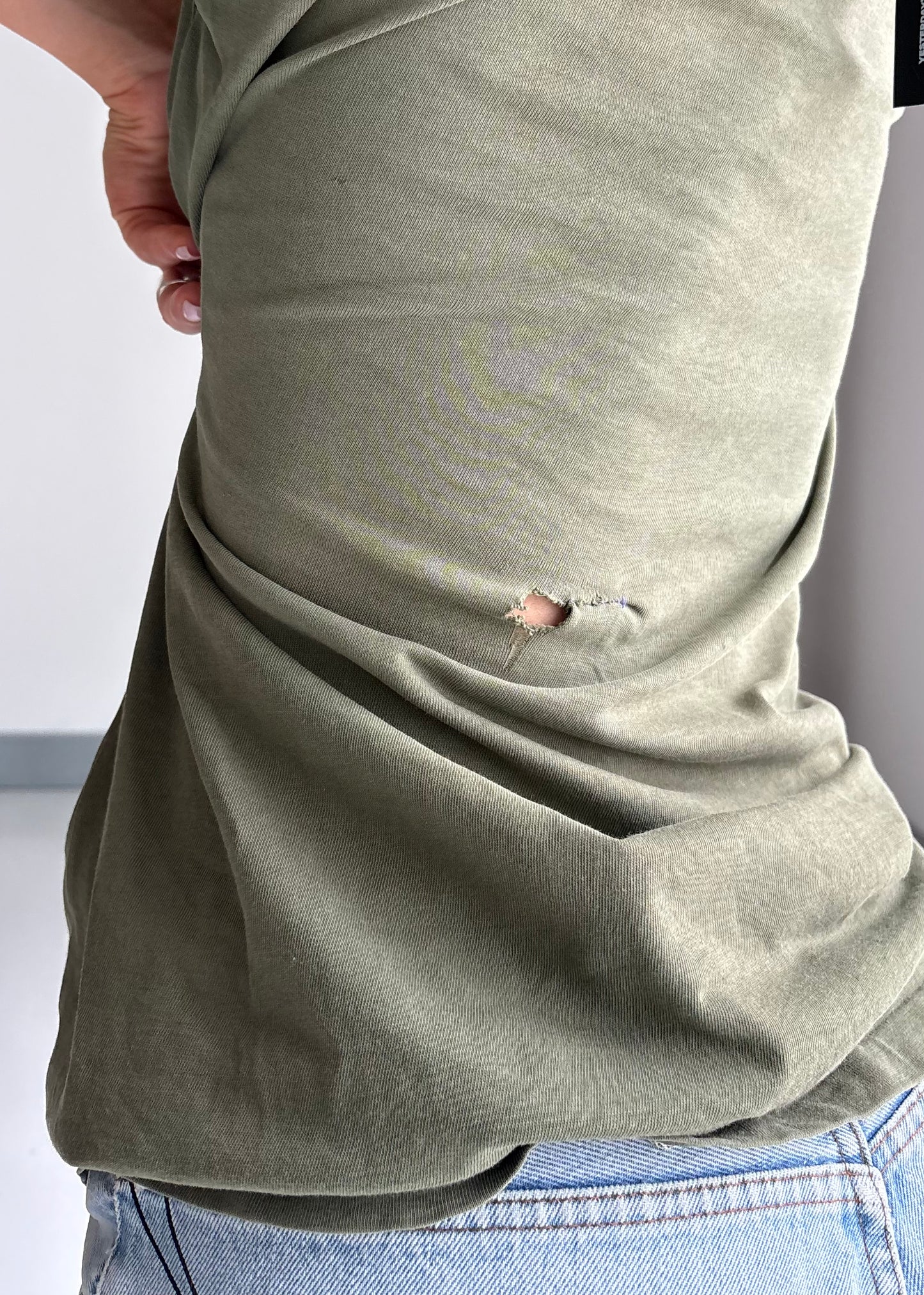 60S SLOUCHY ARMY TEE