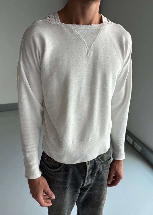 50S WHITE SWEATSHIRT