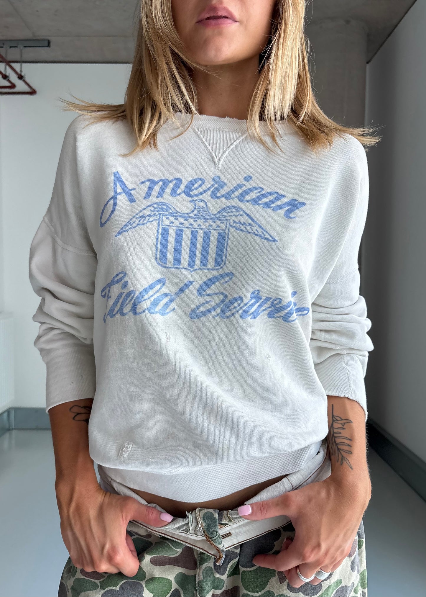 1950S AIR SERVICE SWEAT