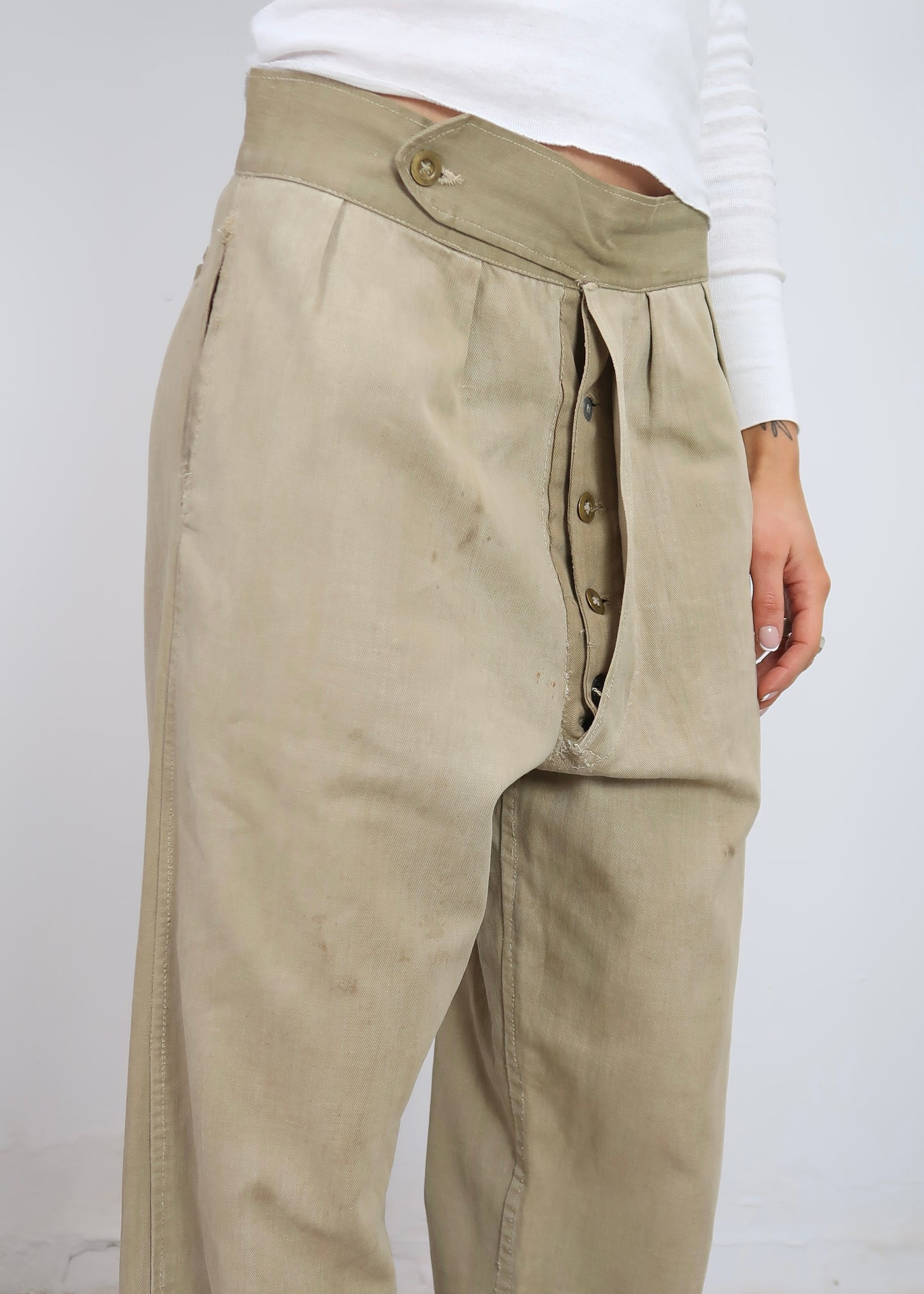 1940s Indian British army pants