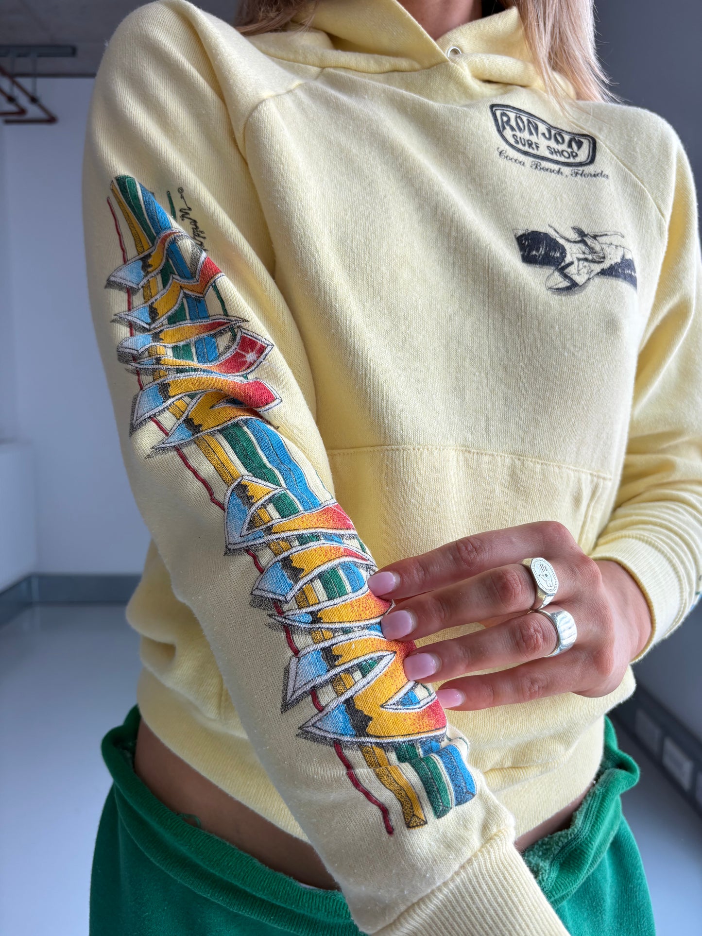70s Ron Jon hoodie