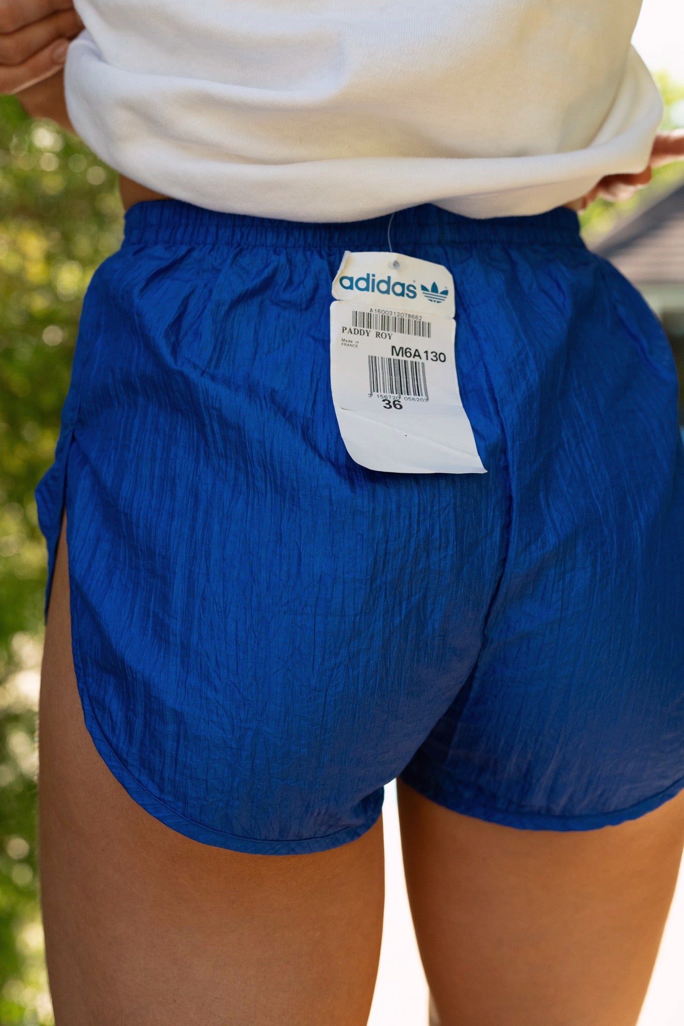 1980s Adidas runner shorts