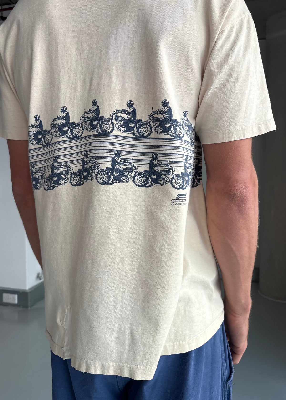 80S HANES BEEFY TEE