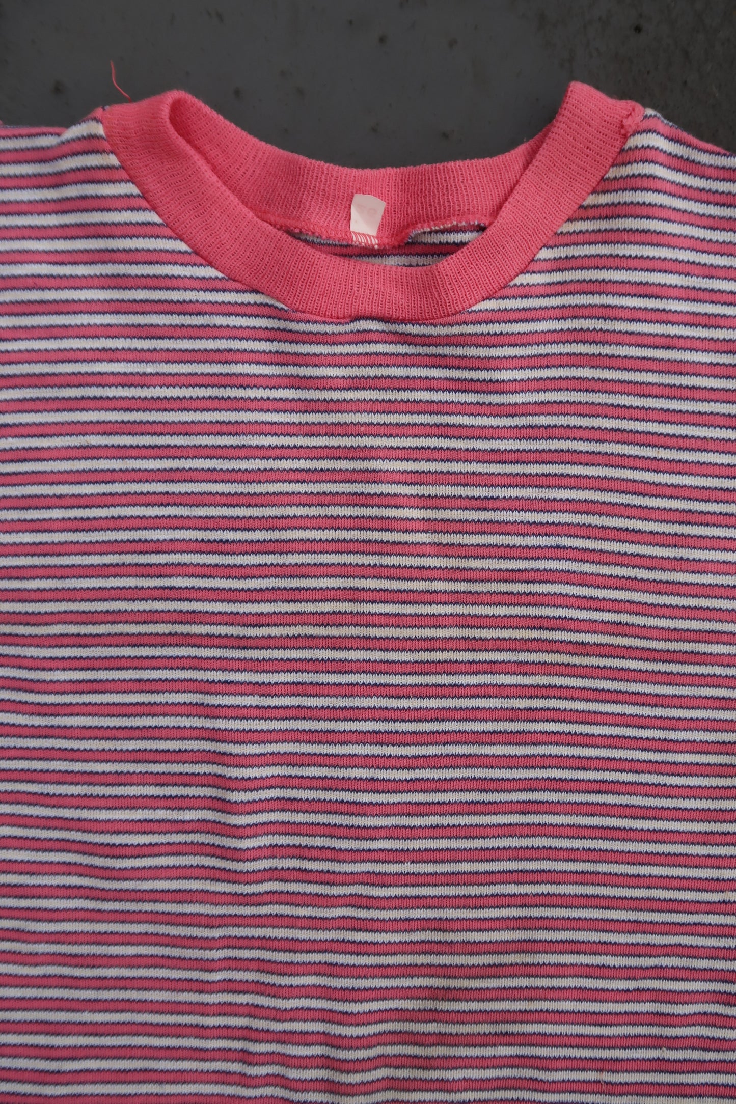 70s pink cotton tee