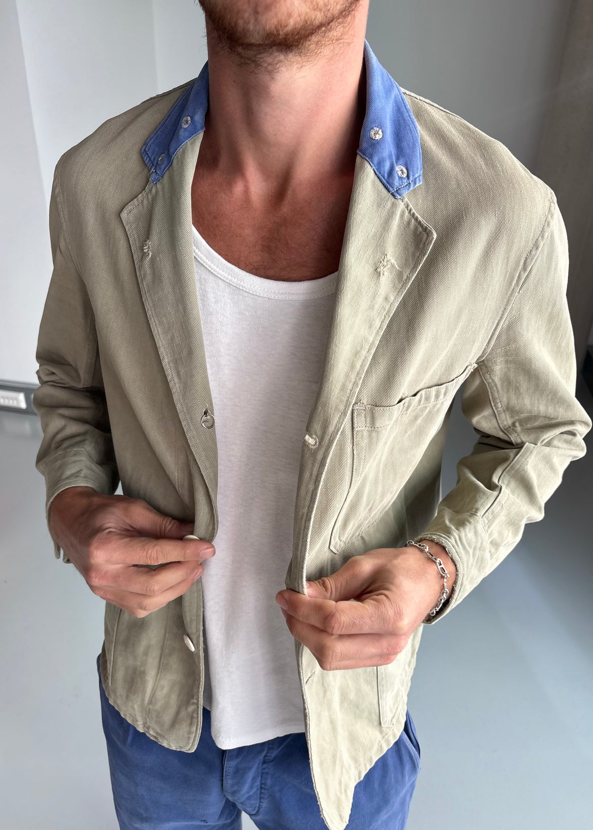 FADED GREEN 1940S JACKET