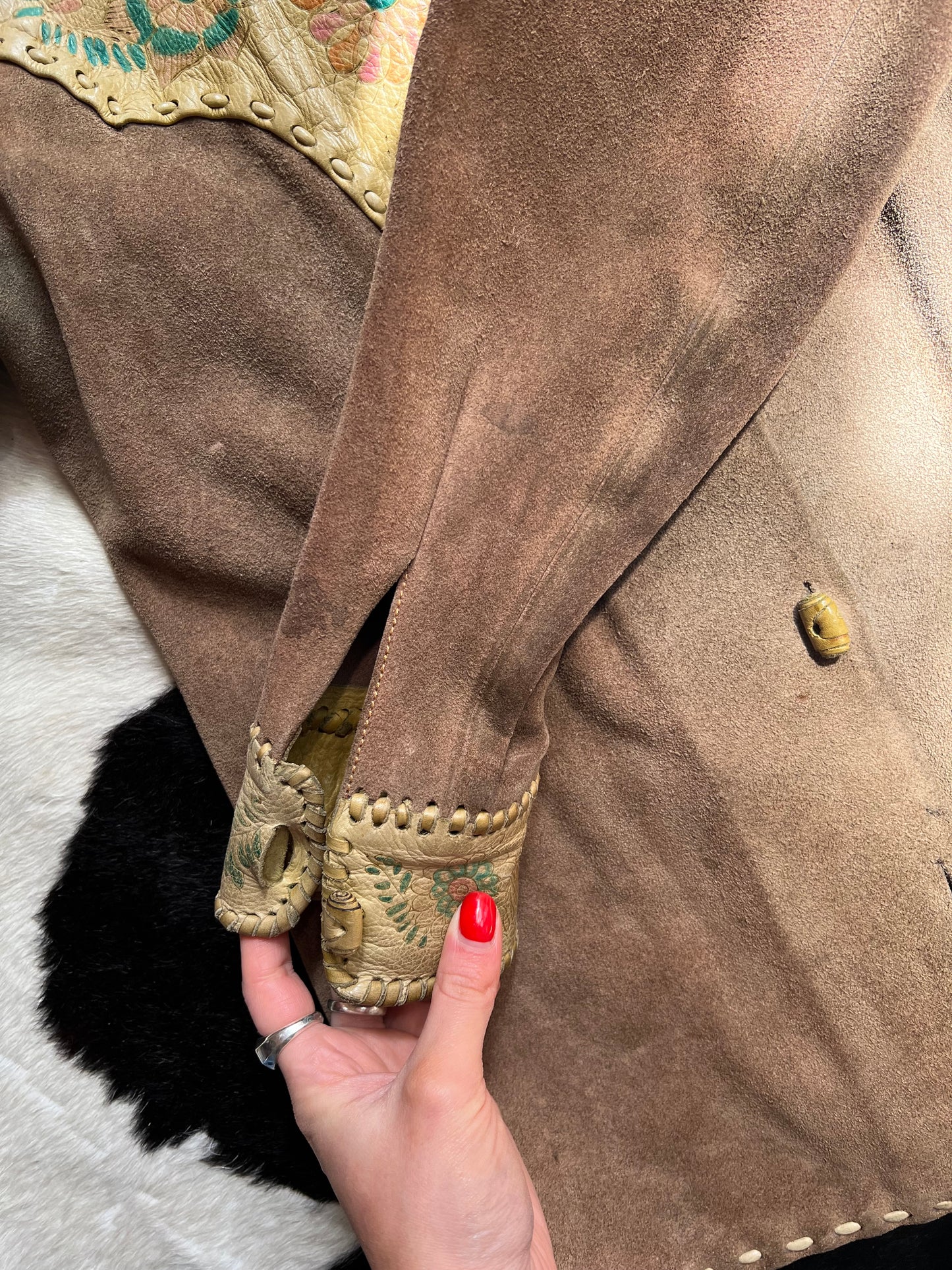 Rare 1970s CHAR suede jacket