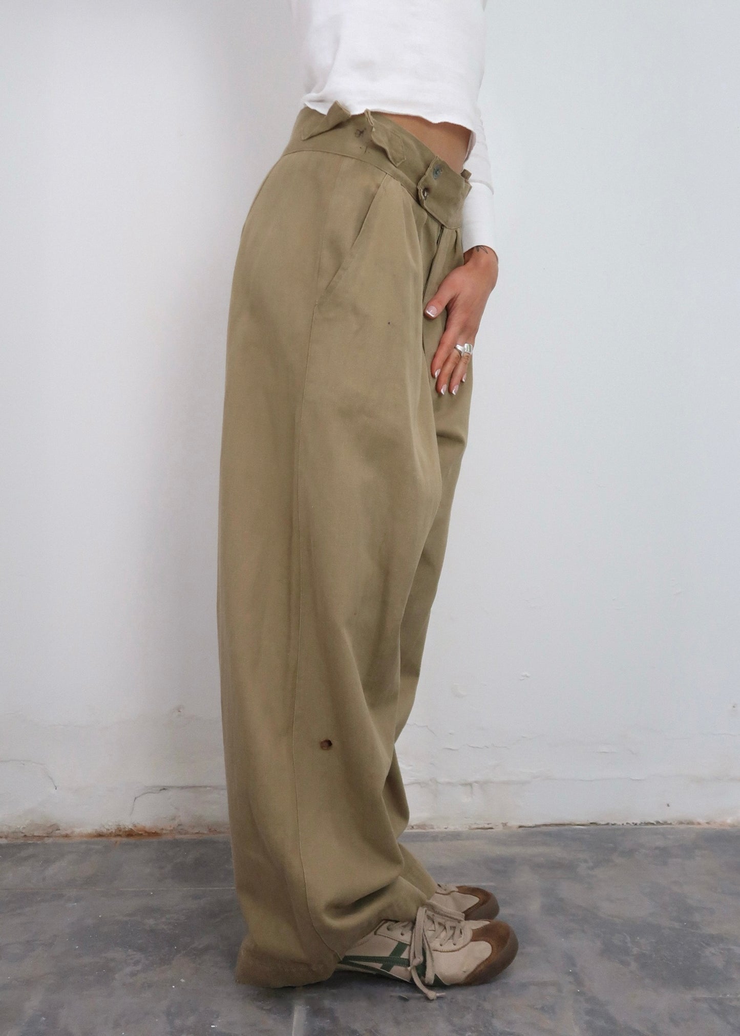 1940s Indian British army pants
