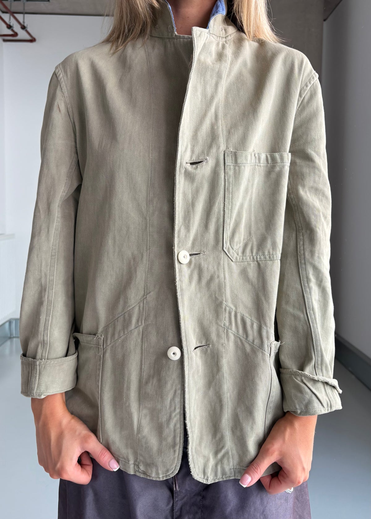 FADED GREEN 1940S JACKET