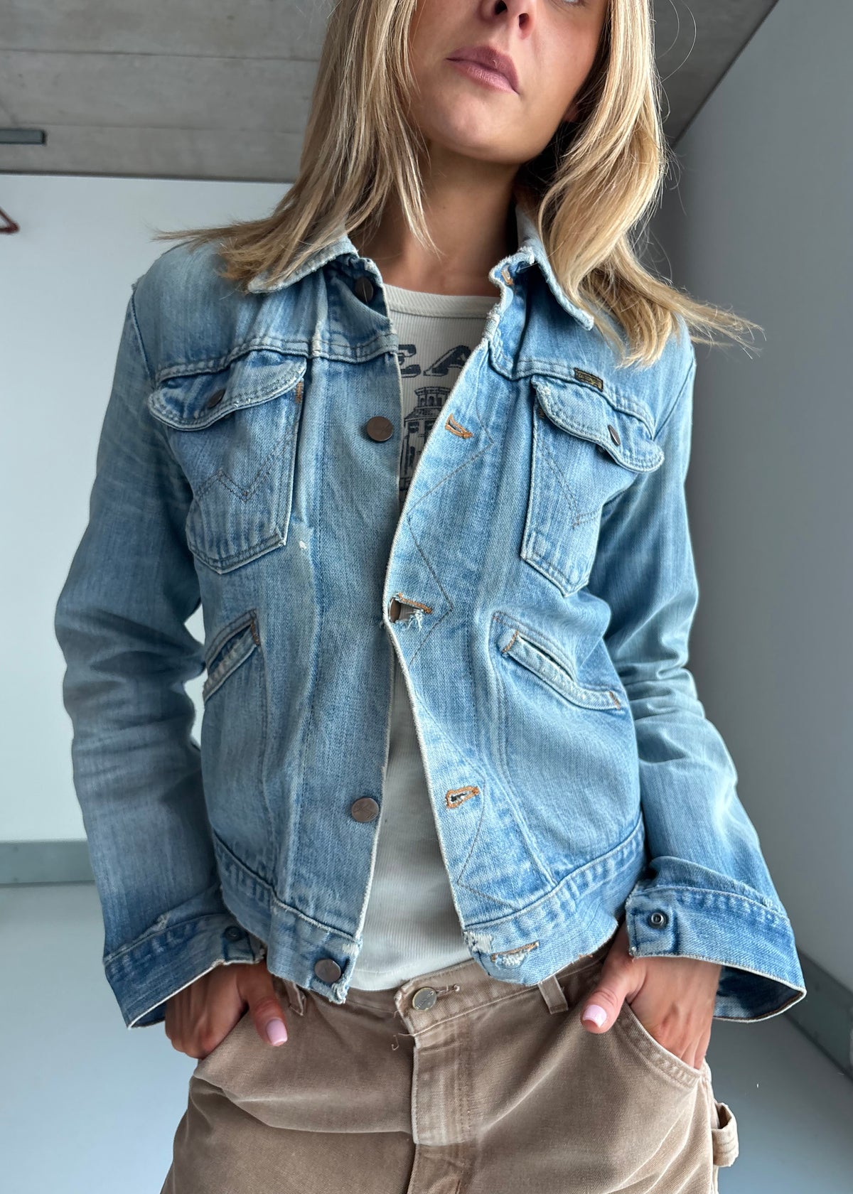 70s Wrangler denim jacket