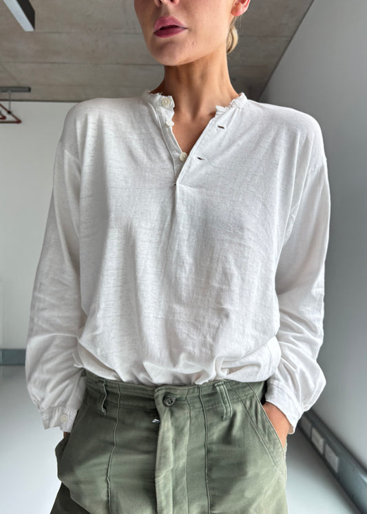 Soft cotton Henley