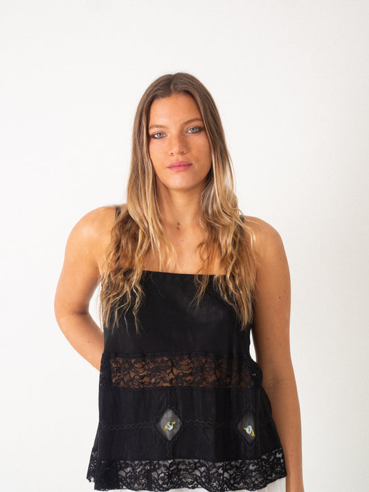 70S LACE CAMISOLE