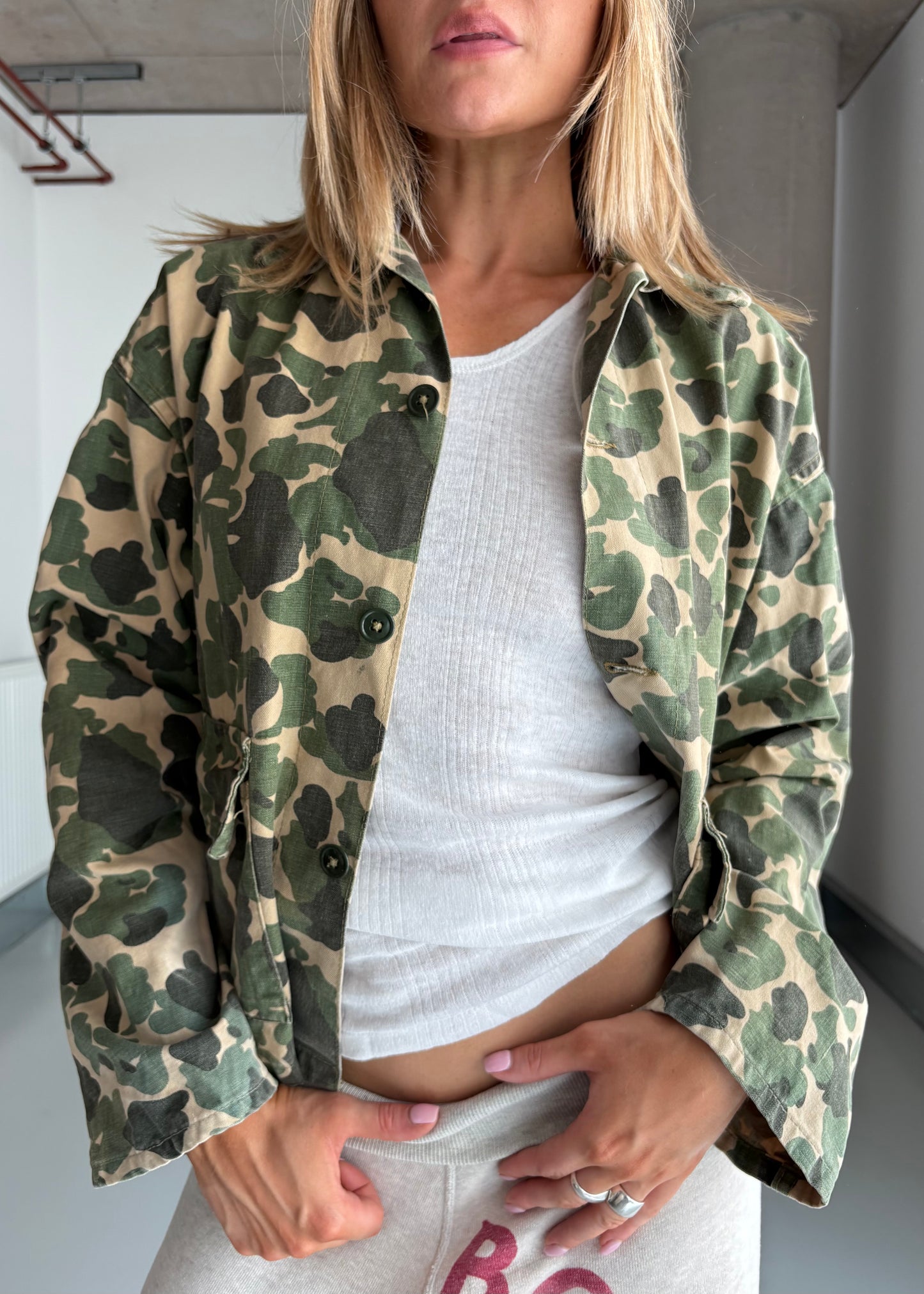 bulls eye bill 60s camo jacket