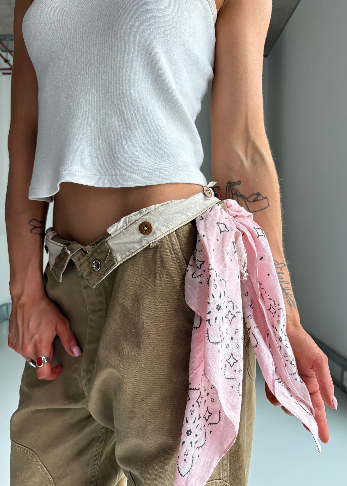 80s cotton bandana