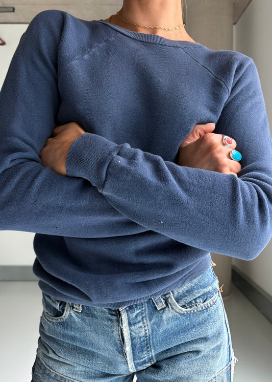 Navy 60s sweat