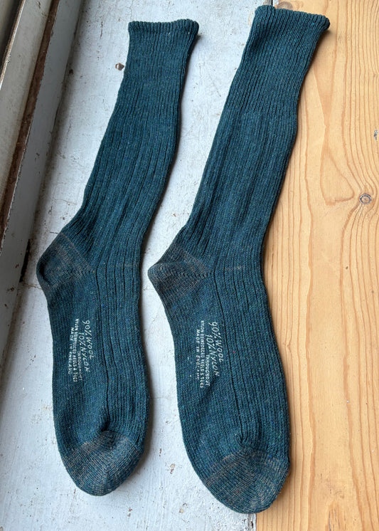 1950s wool boot socks