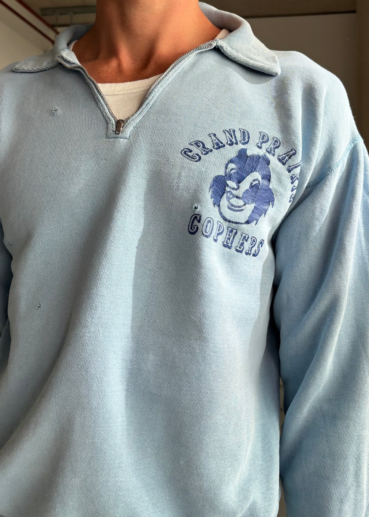 60S RUSSEL SOUTHEN QUATER ZIP SWEATSHIRT