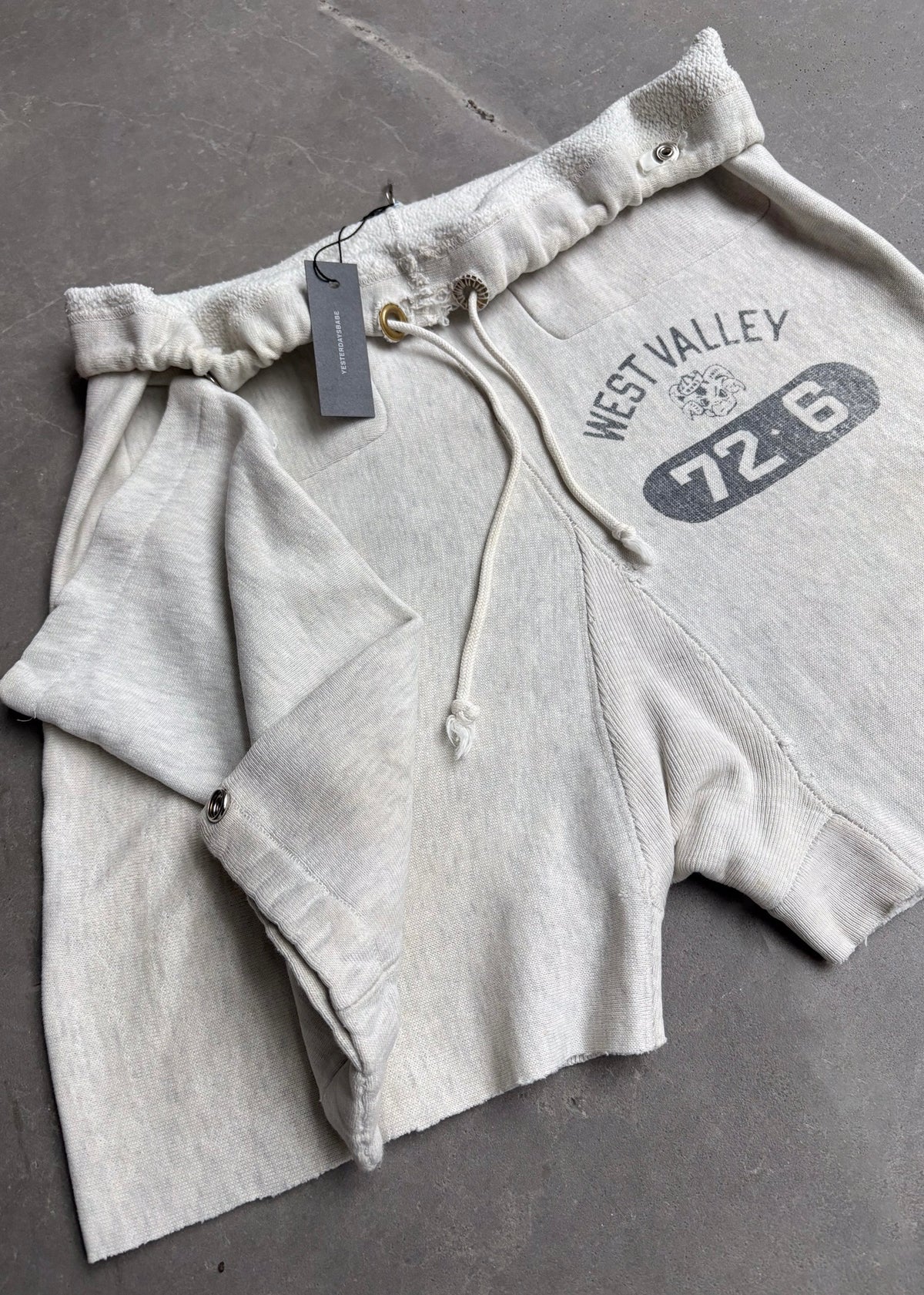 1970s Champion blue bar shorts