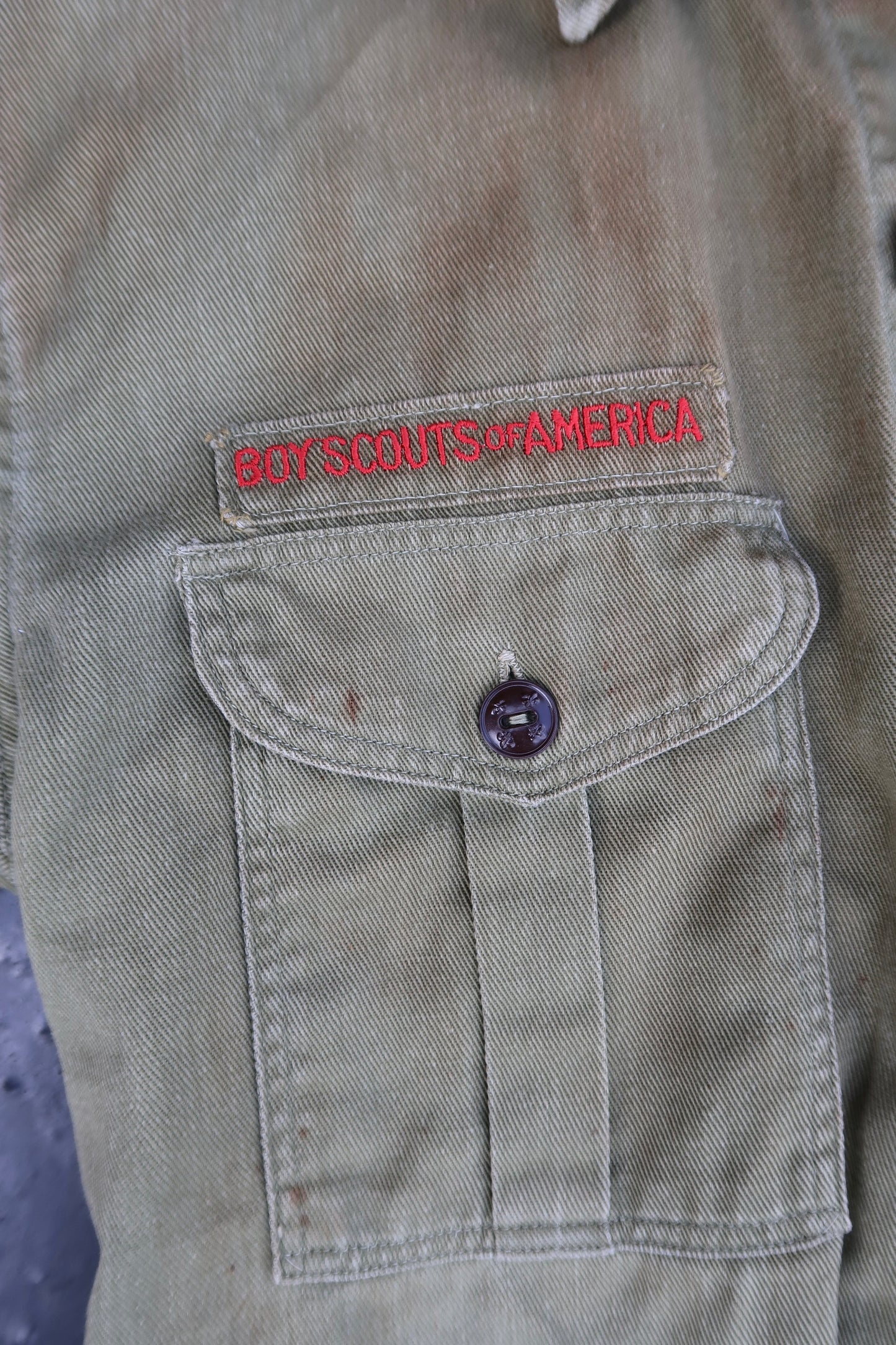 60s/ 70s Boy Scout shirt