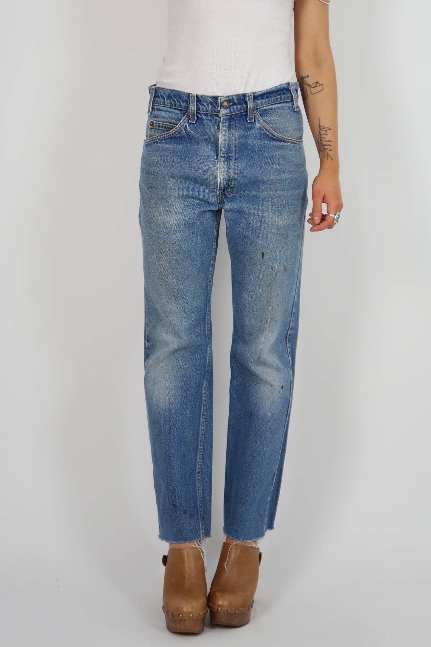 Levi’s orange tab jeans