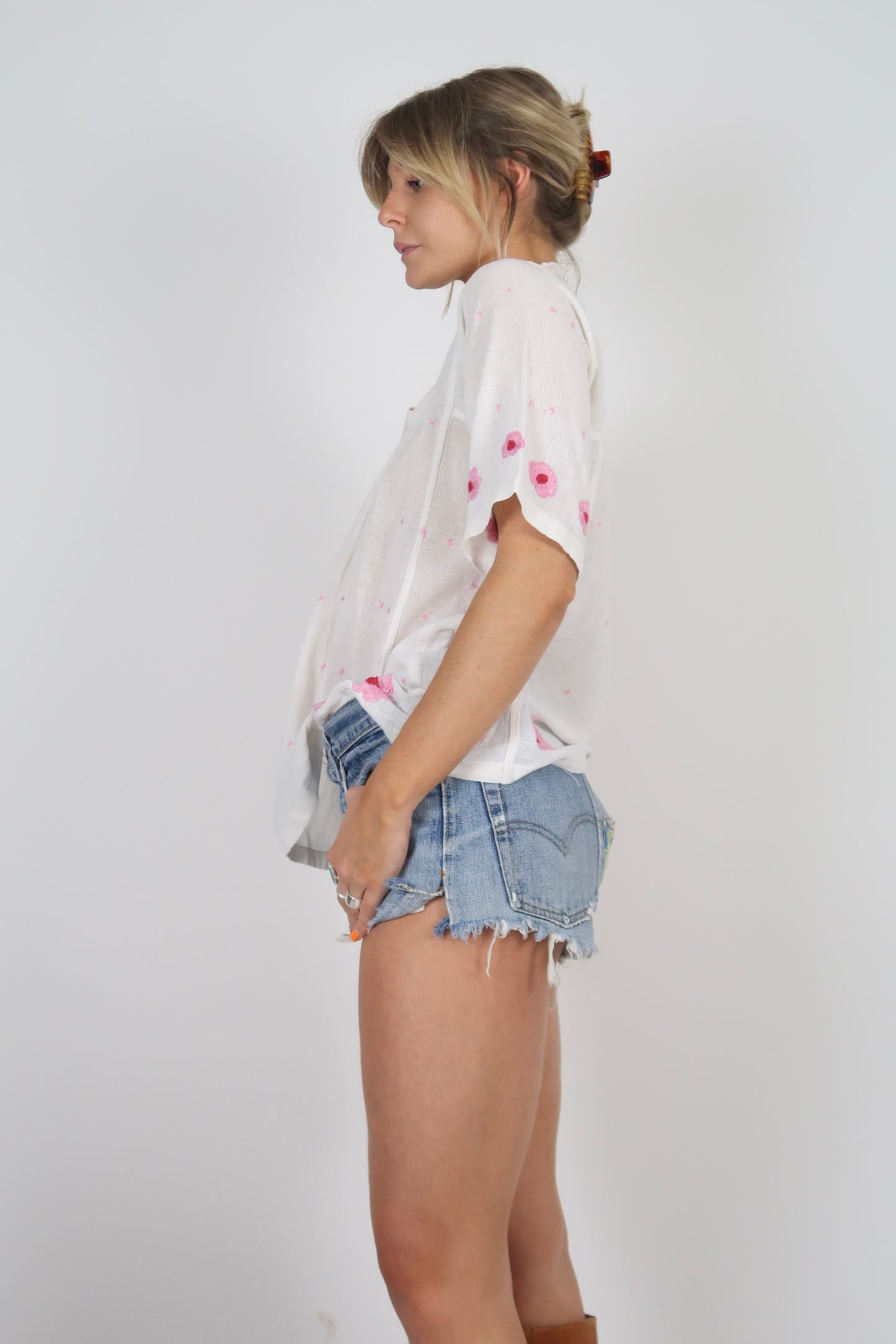 1970s Cheesecloth top