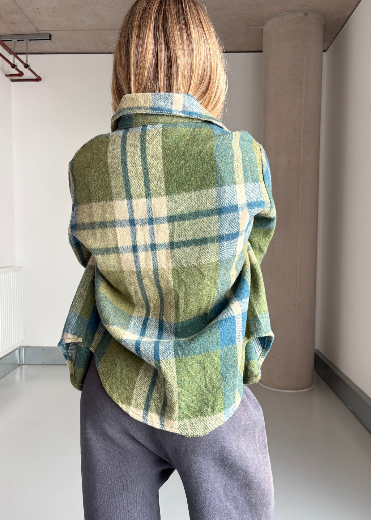 70s Sears wool flannel