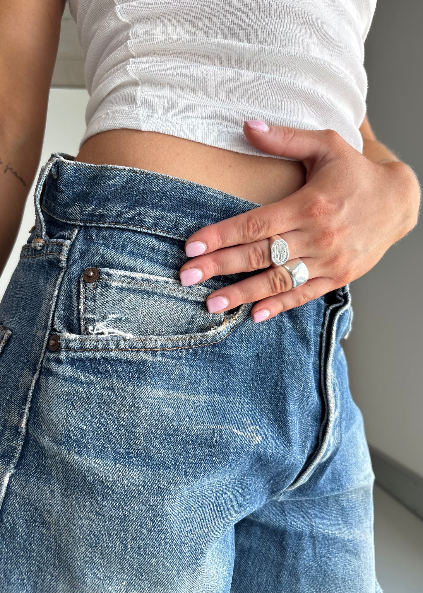 1960S SELVEDGE CUT OFFS