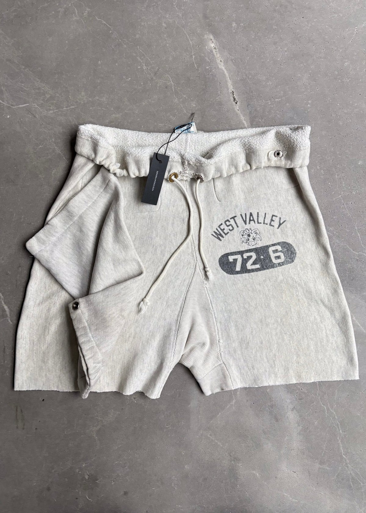 1970s Champion blue bar shorts