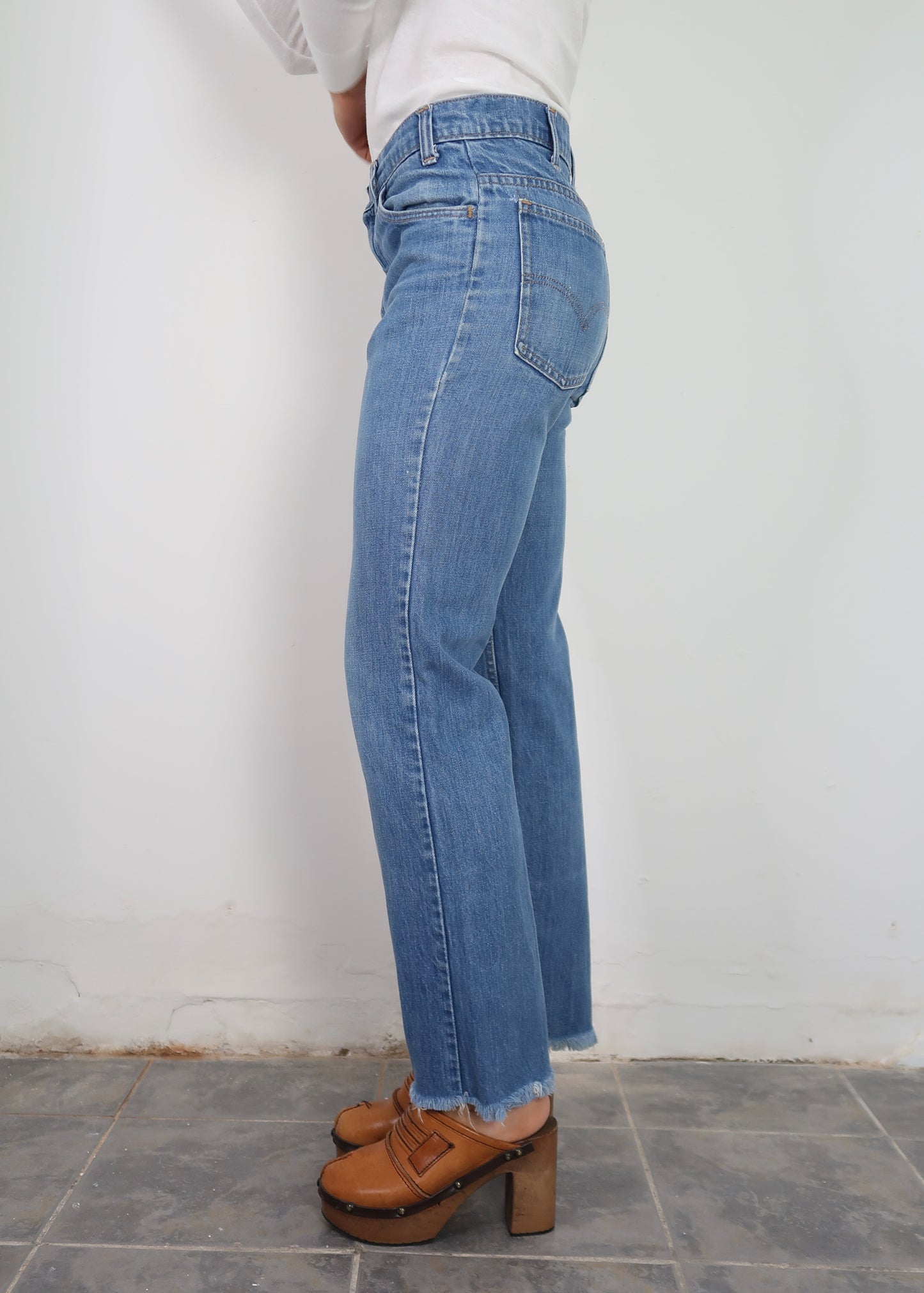 1970s Levi’s cut off jeans