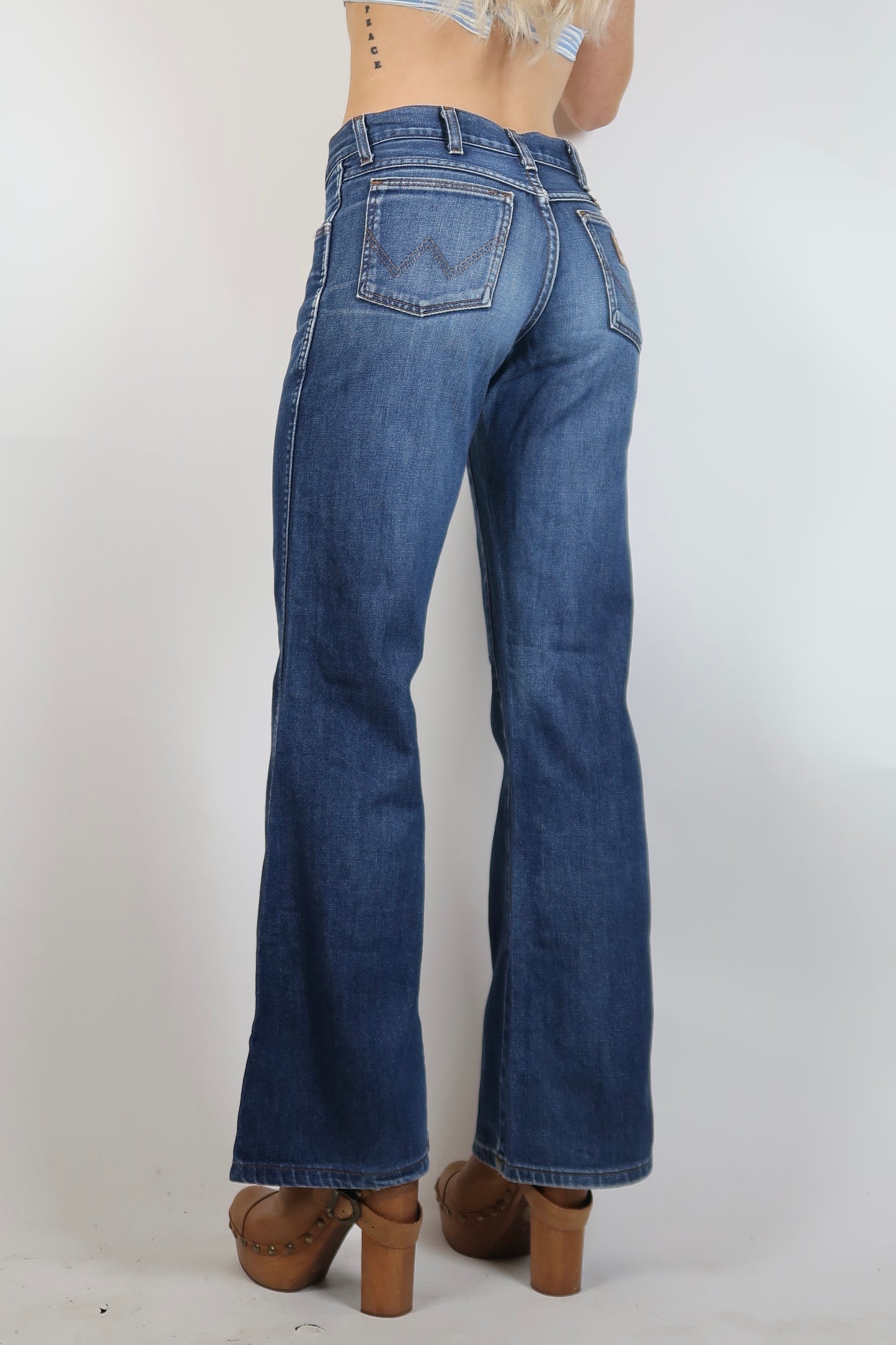 1990s Lower rise wrangler jeans