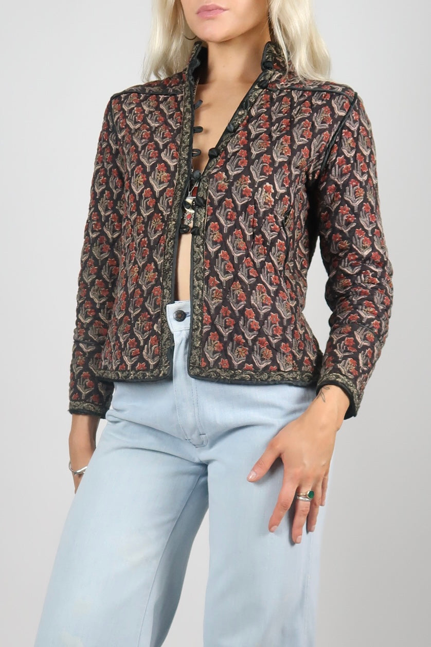 1970s PHOOL QUILTED COTTON JACKET